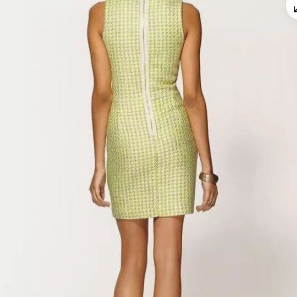 Theory nadeeka tweed Houndstooth new with tags dress size 6 - Picture 2 of 6